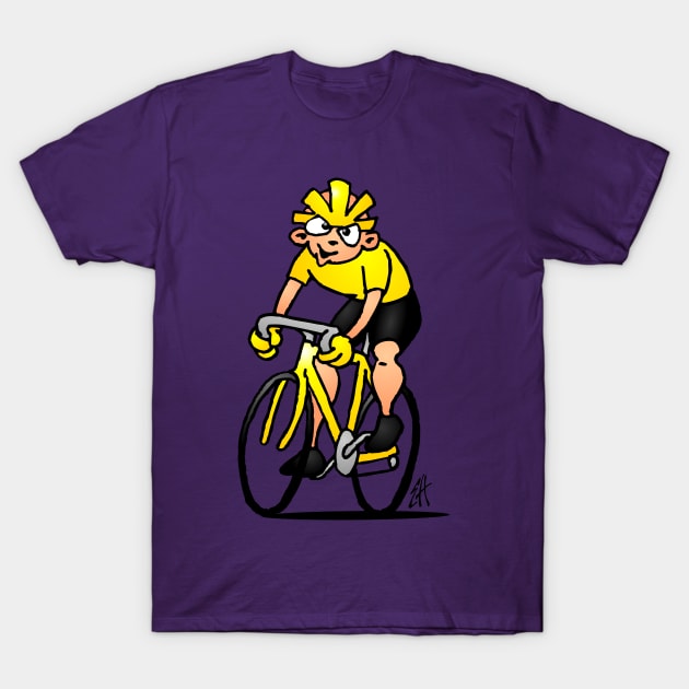 Cyclist - Cycling T-Shirt by Cardvibes